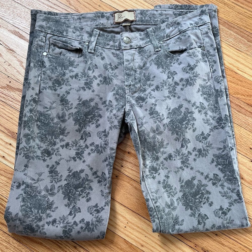 Paige floral denim size 27